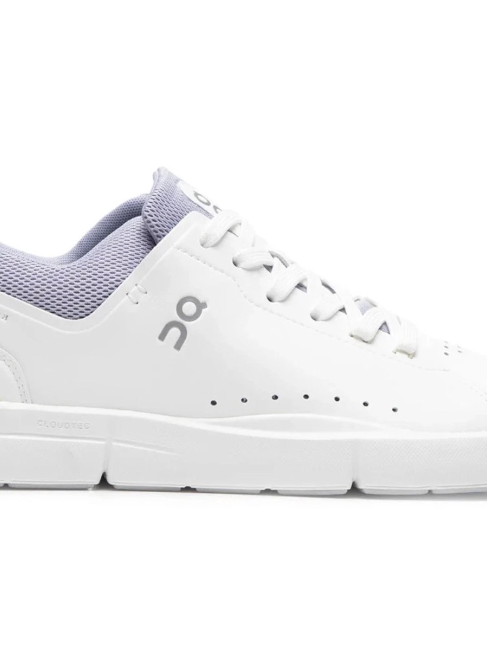 On Running The Roger Advantage Women's Shoes White/Tempest Size 5